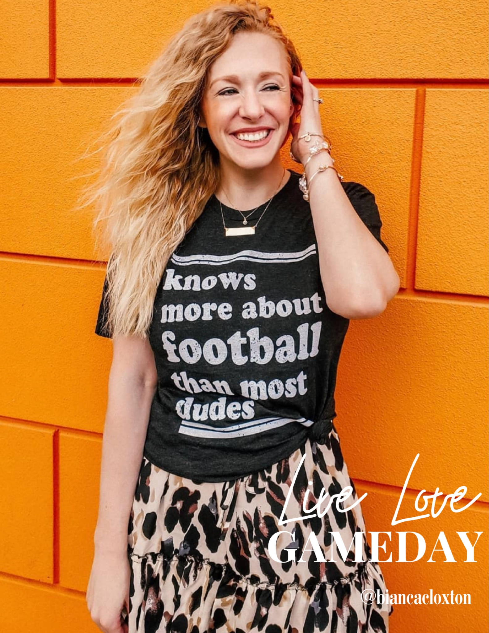 “Knows more about football than most dudes” || Live Love Gameday 🏈

Sporty, football, football season, game day, touchdown, tailgate, tailgating 

#LTKSeasonal #LTKBacktoSchool #LTKFind