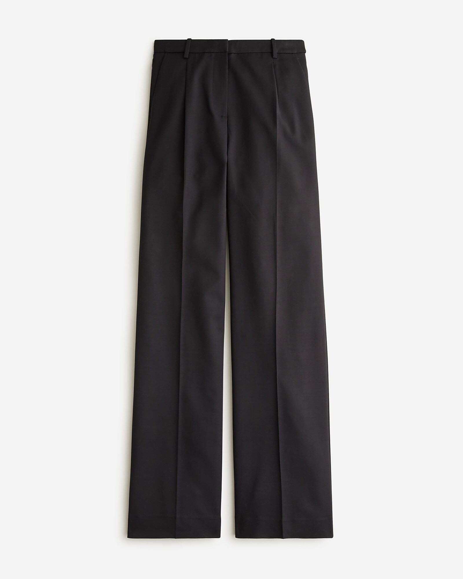 Wide-leg essential pant in drapey twill | J. Crew US