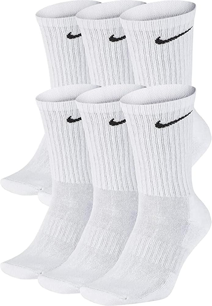 Nike Everyday Plus Cushion Crew Training Socks (6 Pair) nkSX6897 065 | Amazon (US)