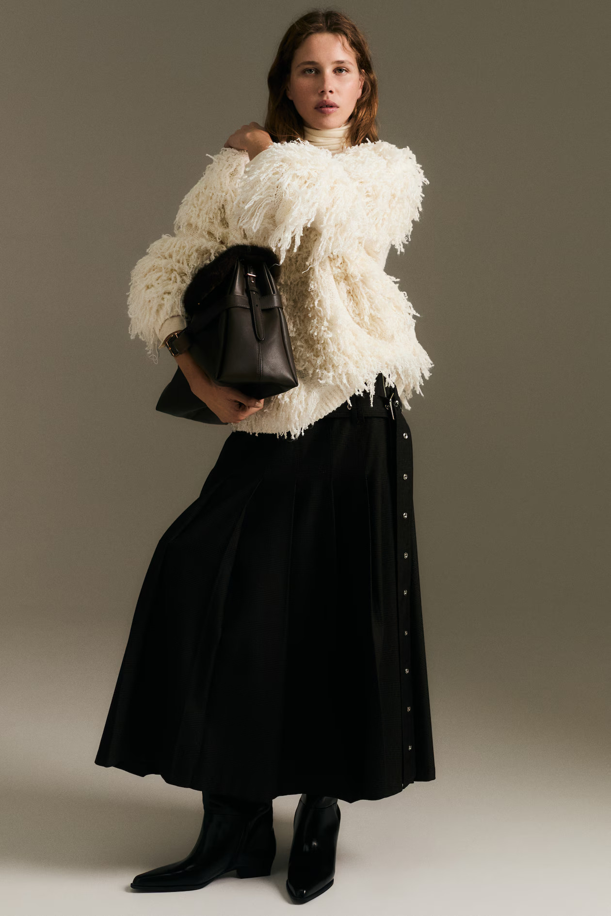 Fringed jumper - White - Ladies | H&M GB | H&M (UK, MY, IN, SG, PH, TW, HK)