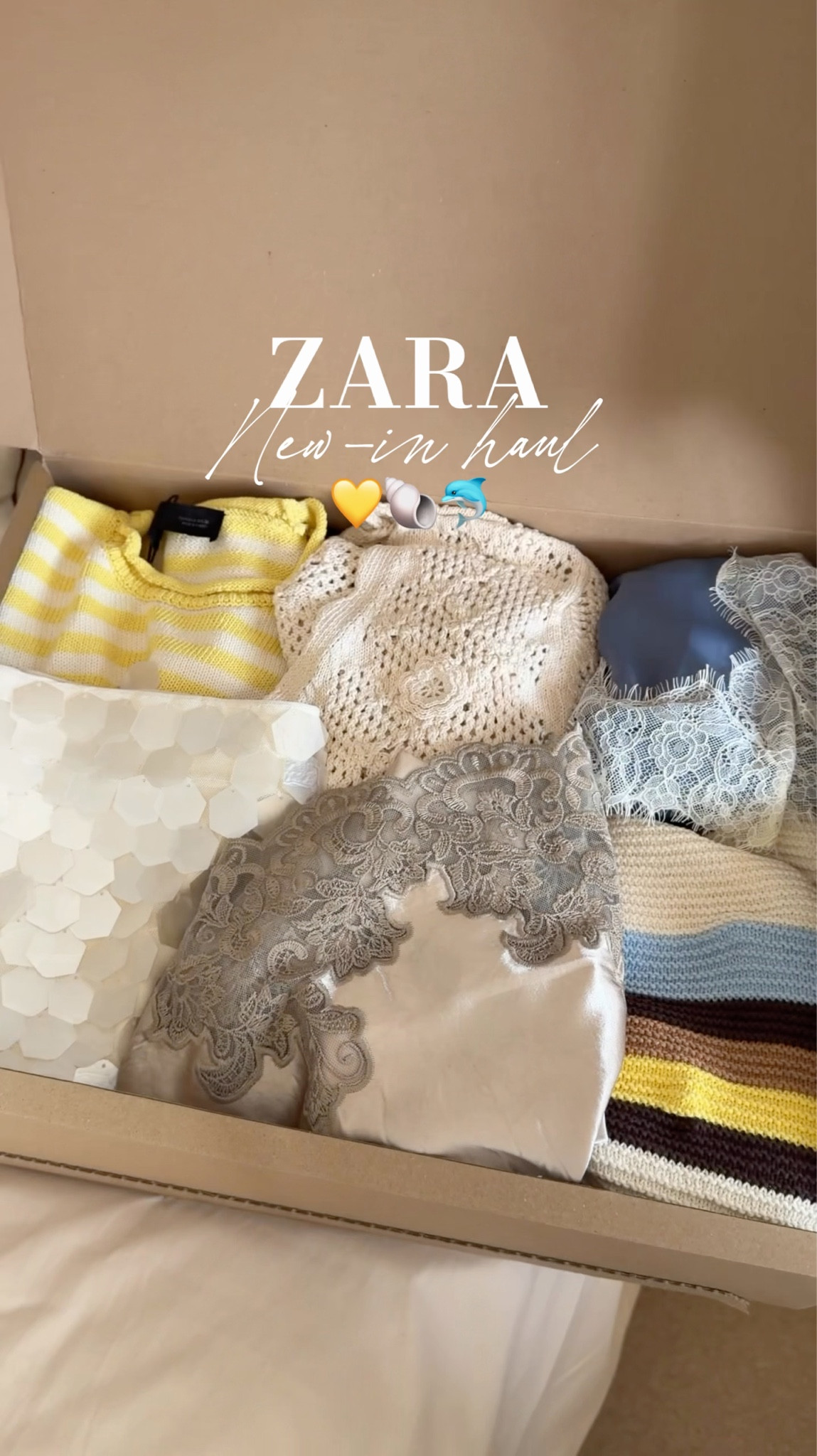ZARA NEW-IN HAUL 💛🐚🐬 I loveee the yellow set and striped dress! The sequin skirt is also amazing 😍

#LTKuk #LTKeurope #LTKsummer