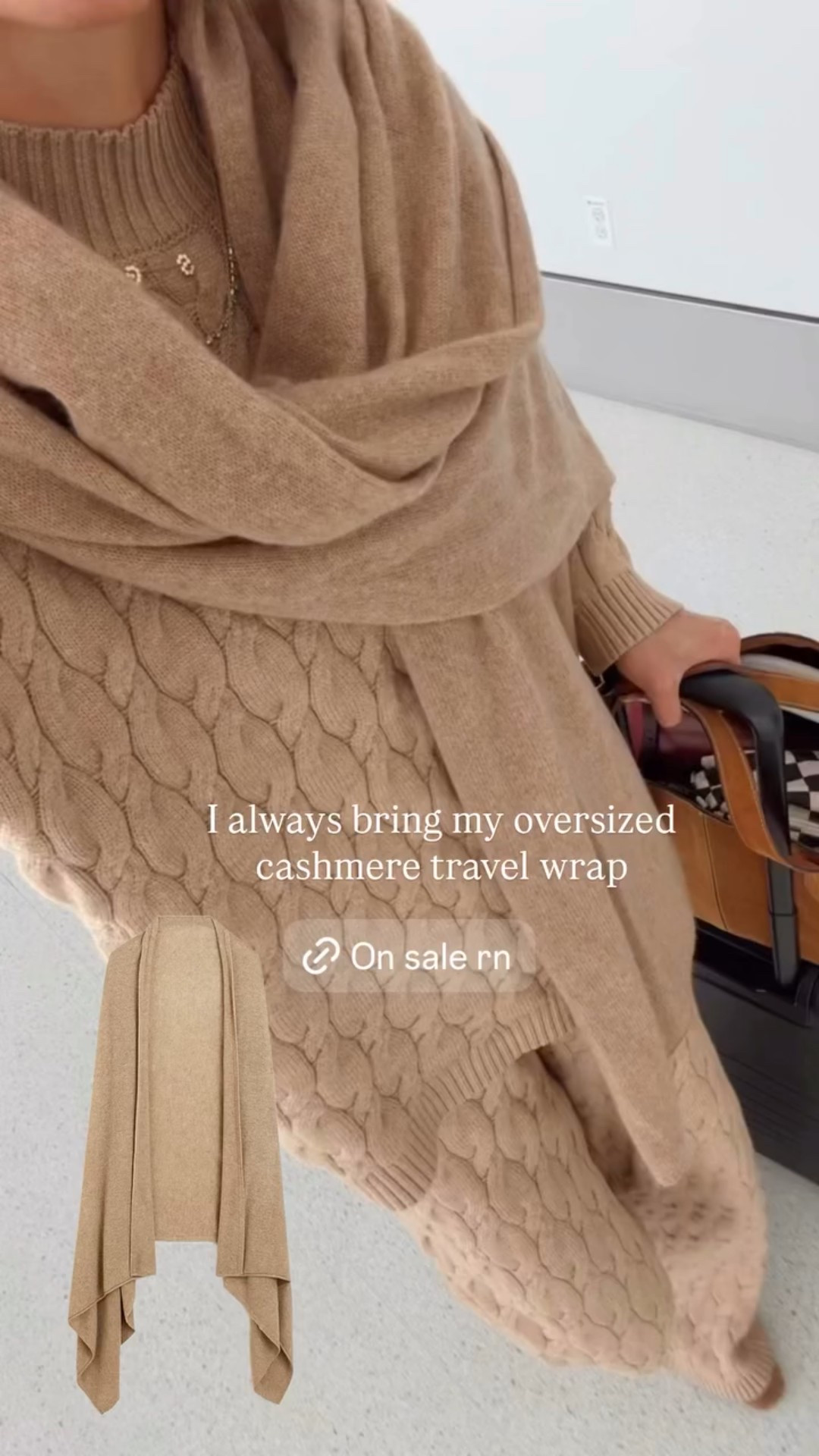 This wrap is perfect to keep warm on a plane and it’s on sale right now!

#LTKSaleAlert #LTKTravel