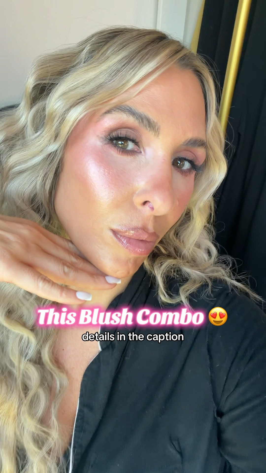 Holy Grail Makeup:

prep: merit serum 

FOUNDATION 
Haus Labs 270 (spray tan color)

CONCEALER
Kosas concealer 1.5 (I like it very bright) 

concealer set with:
setting powder: Kosas Cloud Translucent Candy (amazing)

CONTOUR/BRONZER/BLUSH
Contour: Makeup By Mario SoftSculpt Transforming Skin Enhancer in Medium

Bronzer: Hourglass Radiant Bronze Light

CHEEKS: 
1. Coral cream blush blended into contour (Rare Beauty Charm)
2. Bubble gum pink powder blush (Patrick Ta She is Enough) @Patrick Ta Beauty
3. Dior Liquid Highlighter in pink THE
@Diorbeauty or any liquid highlight with a neutral or pink tint
4. Rare Beauty luminous blush in Happy @Rare Beauty or a pink blush highlight 


LIPS. Liner. Make up forever wherever walnut. make up forever gloss fairy glimmer 

setting spray : One size Melt 

lash: go getter #LTKStyleTip #LTKFindsUnder50 #LTKNYFW