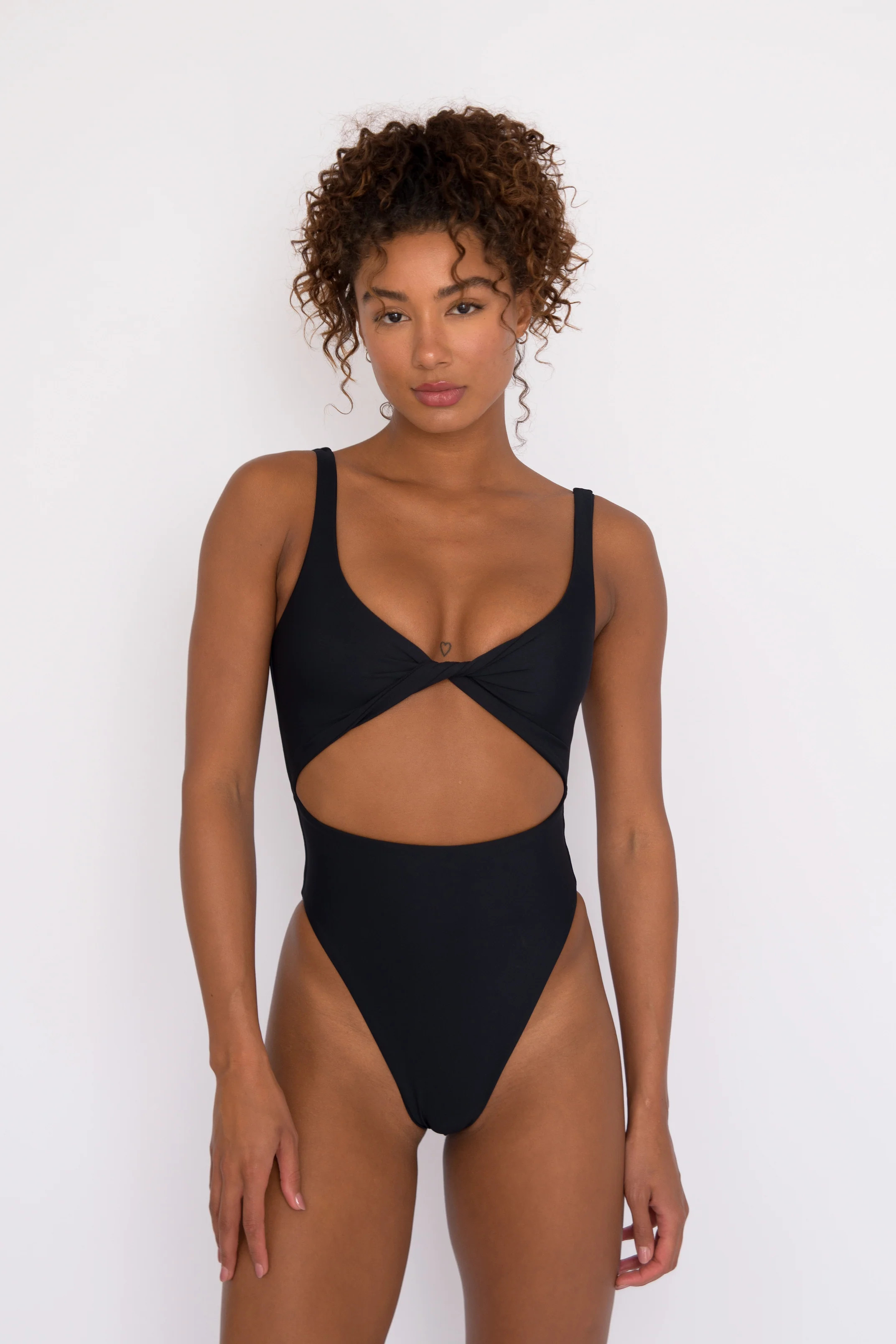 Chloe One Piece - Black | Skatie LLC