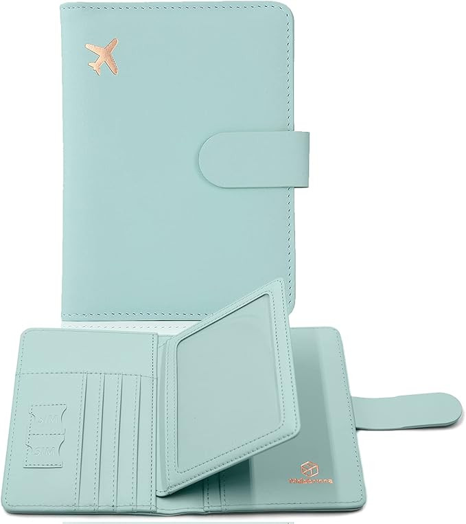 Amazon.com | Melsbrinna Passport Holder,Passport Holder Card Slots,Cute Passport cover for Women/... | Amazon (US)