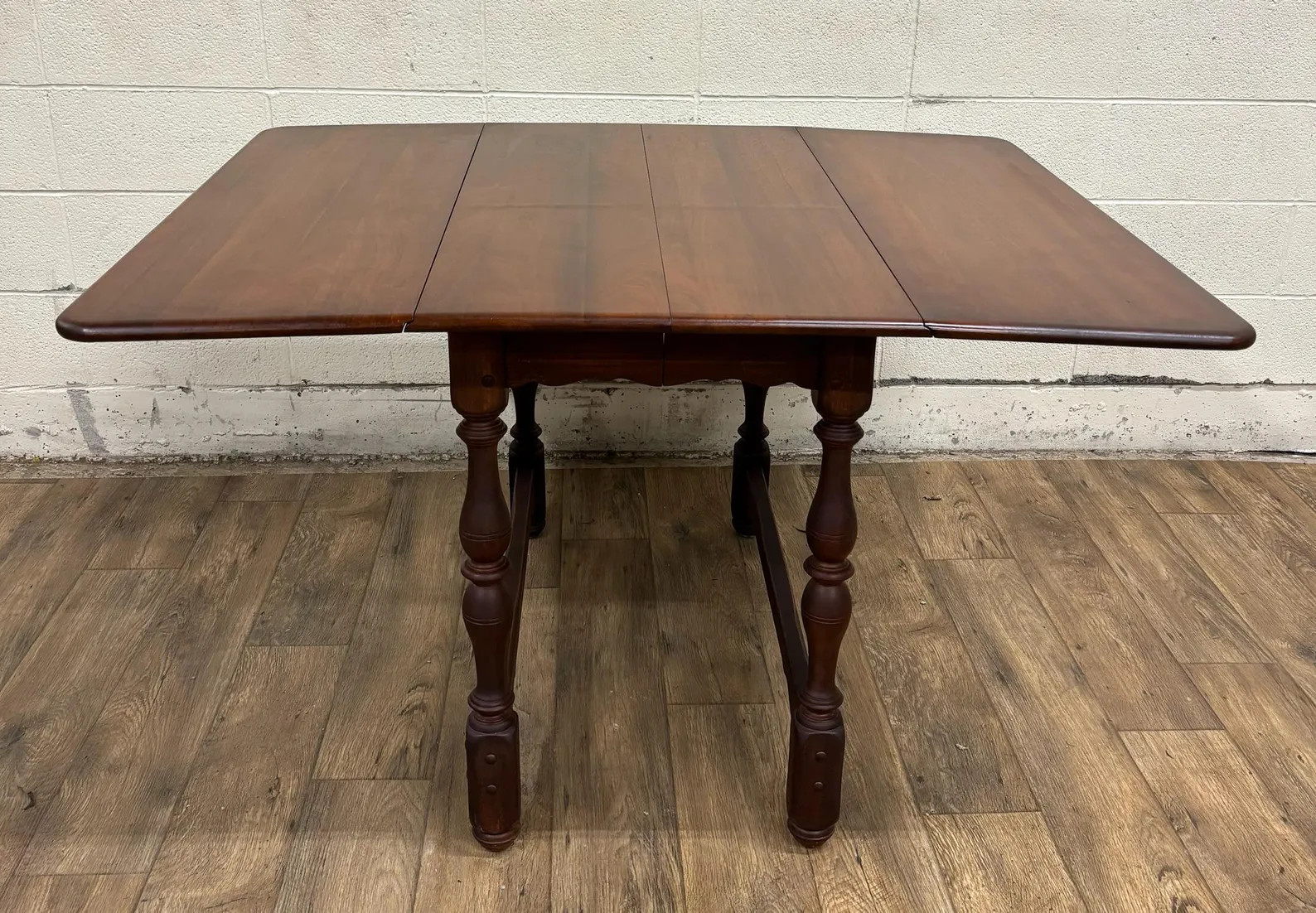 Vintage Abernathy Furniture Co. Jacobean Style Drop Leaf Dining Table | Etsy (Global)