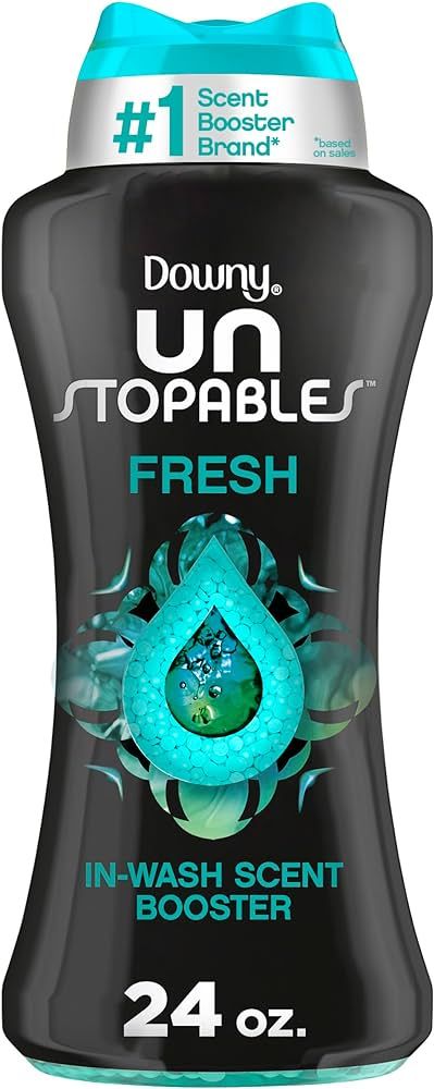 Downy Unstopables In-Wash Laundry Scent Booster Beads, Fresh, 24 oz | Amazon (US)