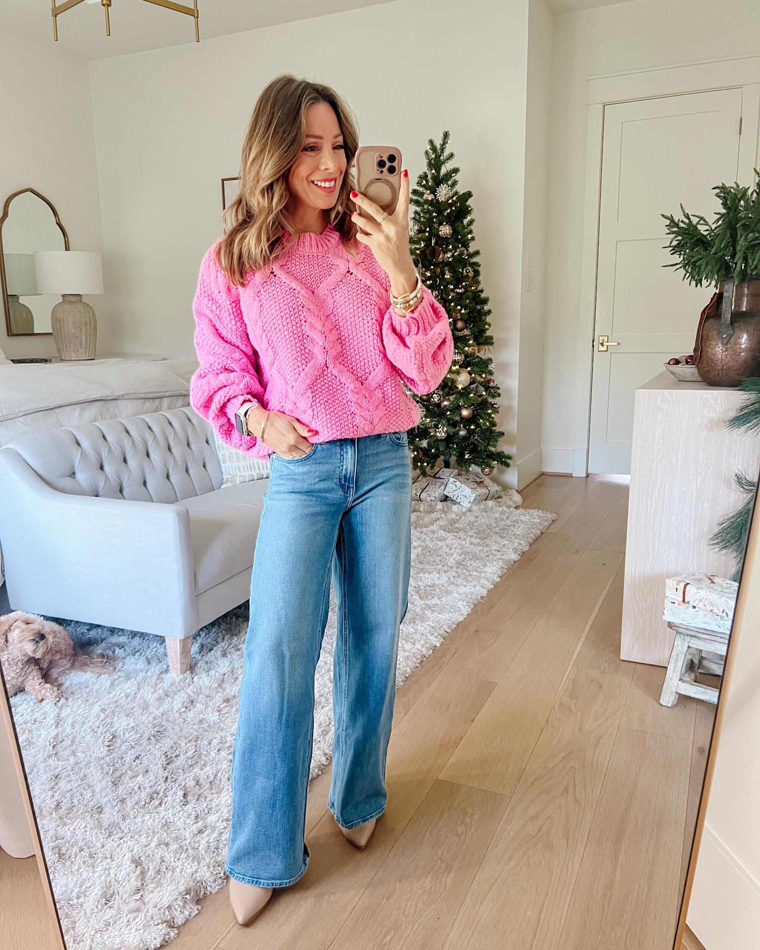Amazon has so many cozy sweaters and I love this bubblegum pink cable knit 🍬

Sweater Fit: I’m wearing a Small

Jeans fit: I’m wearing a 24

#LTKmomlife #LTKSaleAlert #LTKFindsUnder50