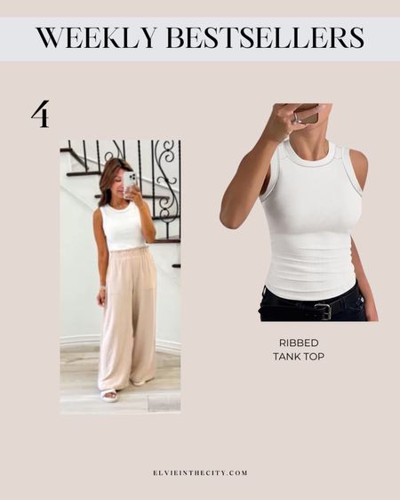 This white tank was my #4 bestseller from last week. It’s ribbed and not see through. Comes in several colors.

Ootd, spring outfit, summer outfit, white top, amazon find, fashion over 40

#LTKfindsunder50 #LTKstyletip #LTKover40