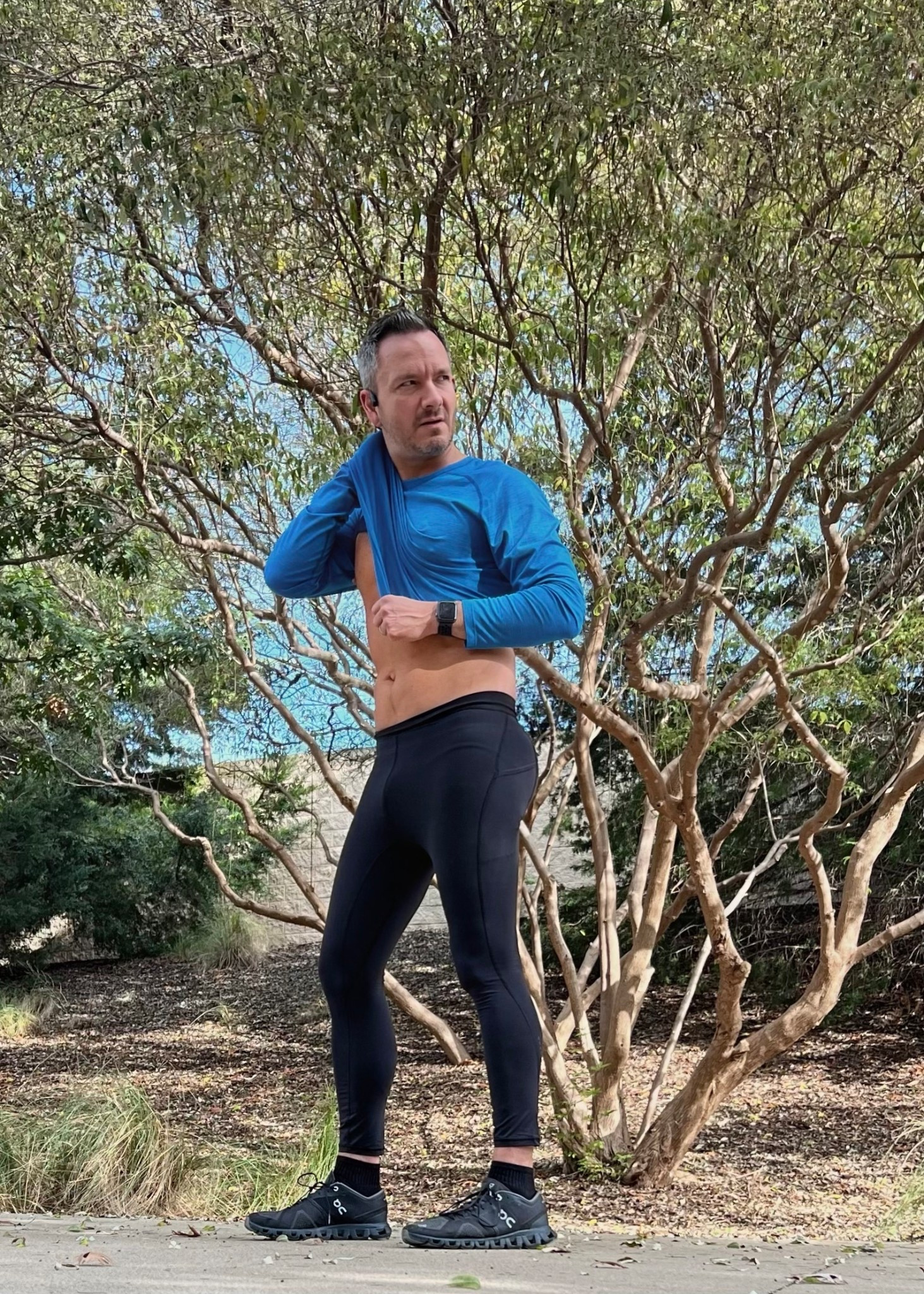 For sure running outfit when the temperatures drop in Texas