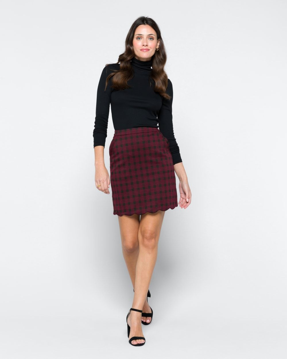 Talia Scallop Detail Skirt | Stitch Fix