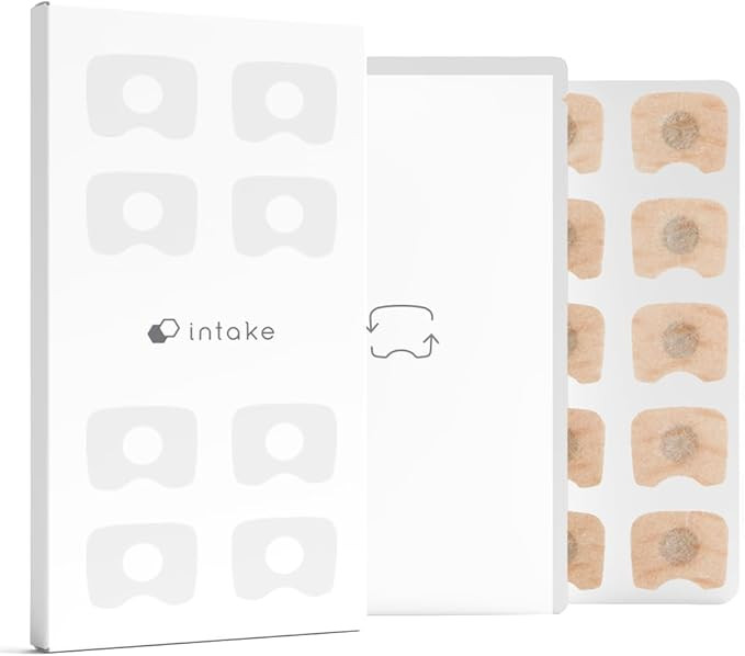 Intake Breathing Refill Tabs (30 Count) – Magnetic Nasal Strips for Sleeping – Snoring Soluti... | Amazon (US)