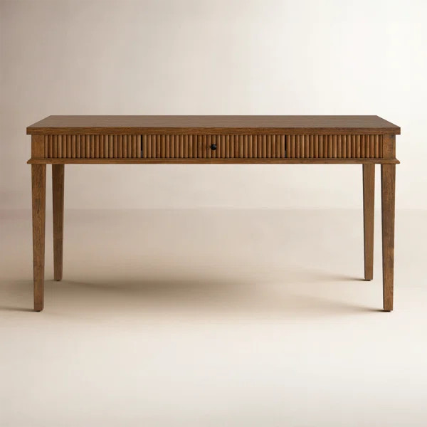 Haden 1 Drawer Reeded Desk | Birch Lane