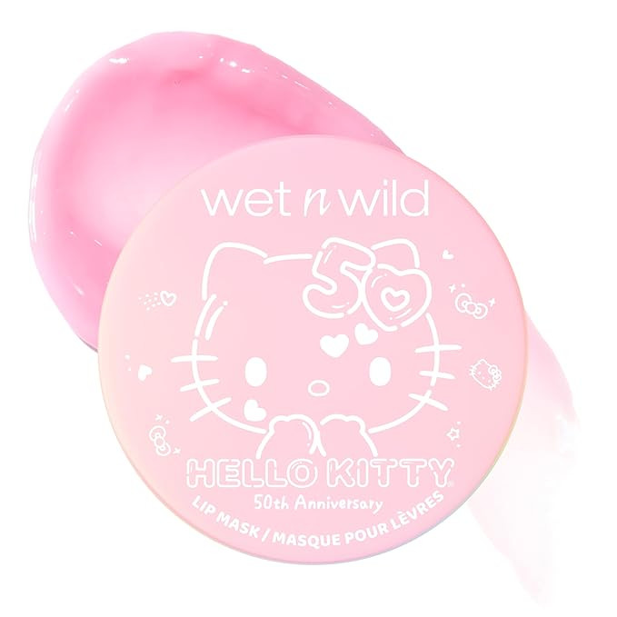 wet n wild Hello Kitty Lip Mask Spatula Duo- Nourishing Vitamin E, Murumuru Seed Butter & Shea Bu... | Amazon (US)