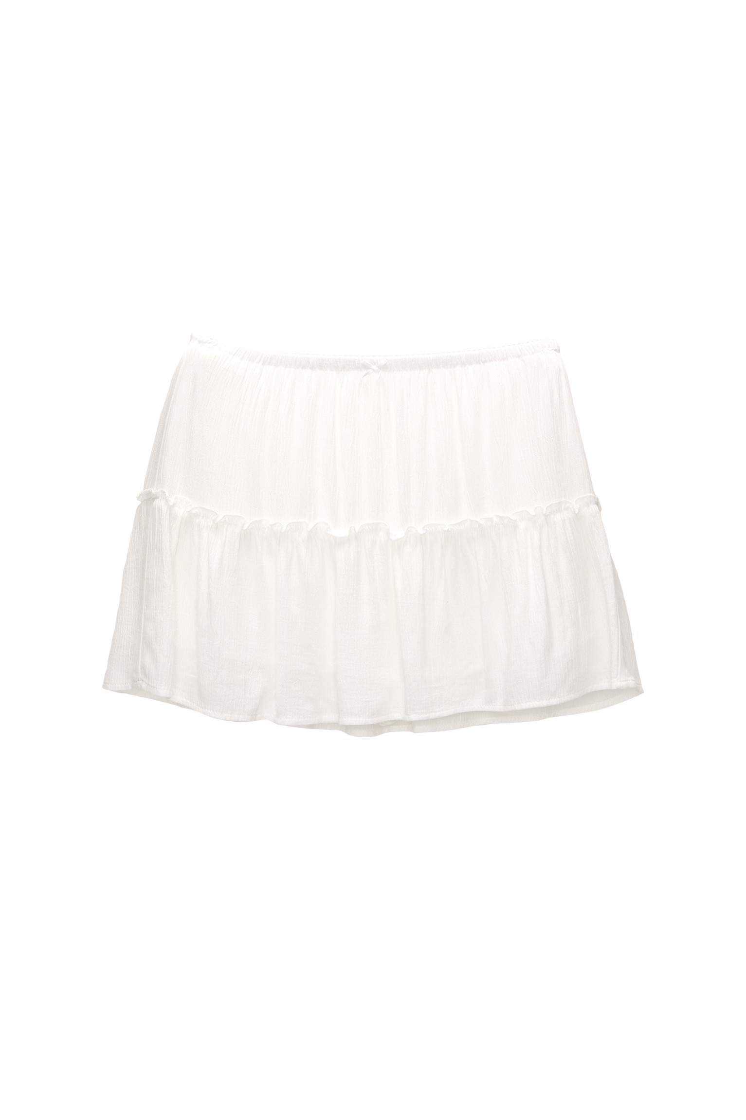 Rustic skort with ruffles | PULL and BEAR UK