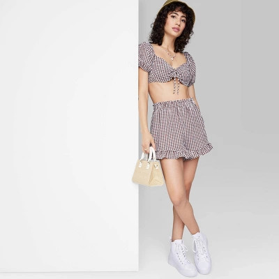 Women's High-Rise Pull-On Flutter Shorts - Wild Fable™ | Target
