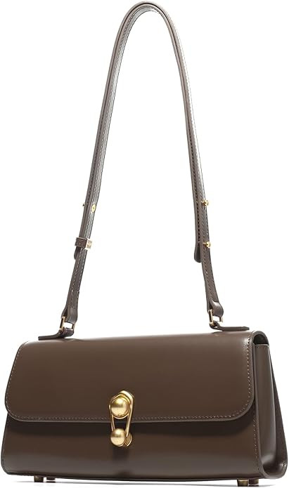 LA'FESTIN Leather Purse Small Bags For Women: Black Shoulder Handbags Crossbody Bag | Amazon (US)