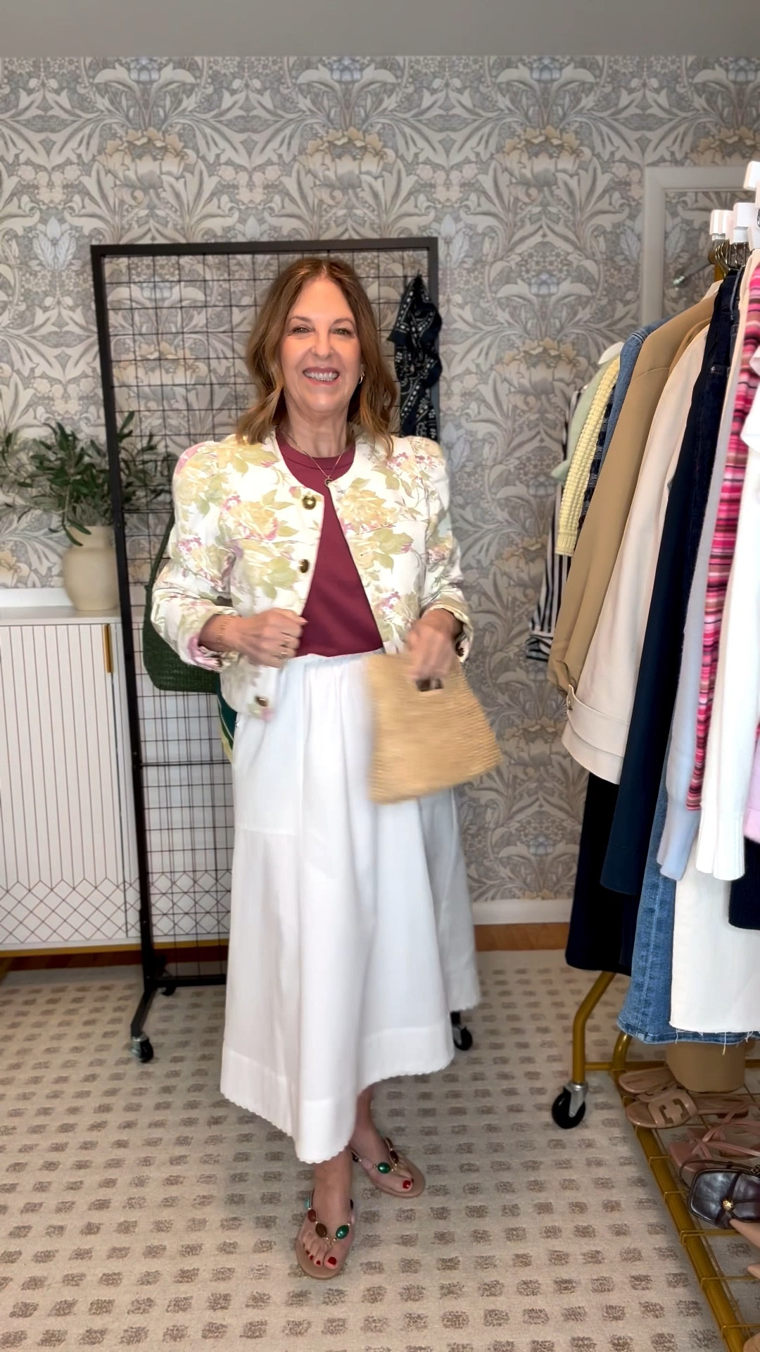 Love the jacket, skirt(runs big, size down), and cute top plus jeans. Mix and match and make many outfits. 

#LTKOver40 #LTKootd #LTKSaleAlert