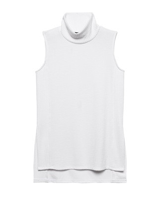 Luxespun High-Low Turtleneck Top | Banana Republic US