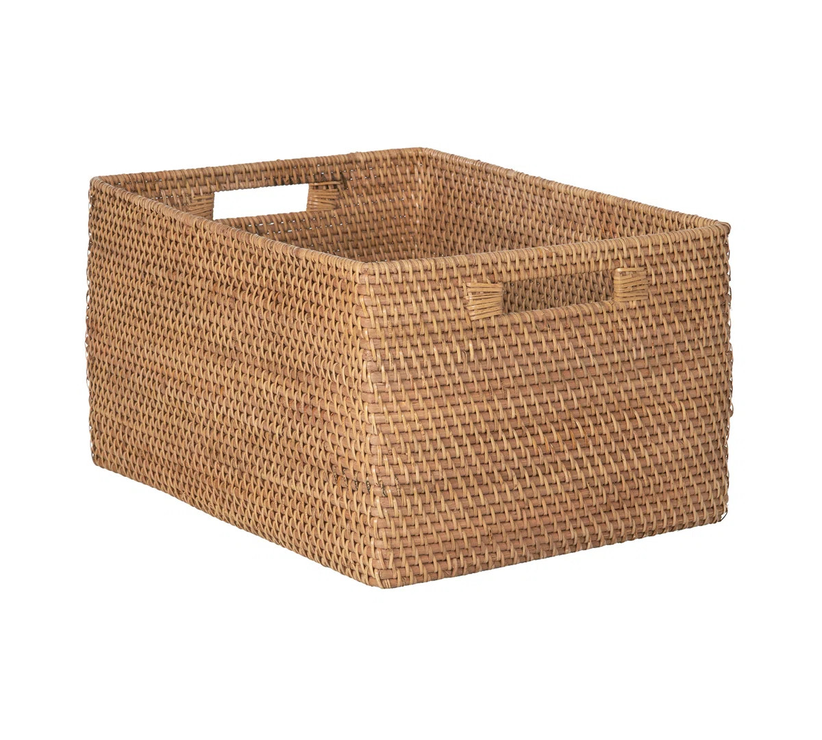 Rosecliff Heights Bavan Rattan Decorative Basket | Wayfair North America