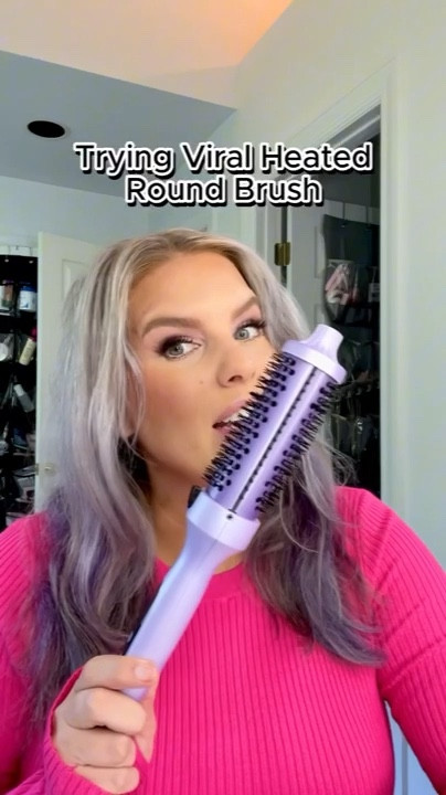 Wavy Talk viral thermal round brush on fine hair 

#hair #tool #volume #root #voluminous  #blonde #silver #gray #grey #purple  #curls #texture #body   hair style, hair styling, hair tools, hair tool,  heat protectant, heat, hair volume, root volume, volume at the root, purple, silver, gray, grey, purple hair, silver hair, gray hair, grey hair, blonde hair, curls, hair curls, long hair, hair texture, hair body, wand, curling iron, straightener, waver, curling wand, hair waver, wavy hair, straight hair 

#LTKBeauty #LTKFindsUnder50 #LTKSeasonal