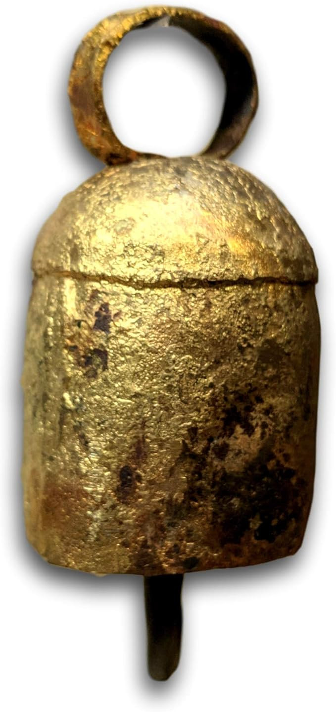 One Dozen 2.25 inches high Rounded Top Tin Bells with Metal Striker Bell Chime | Amazon (US)