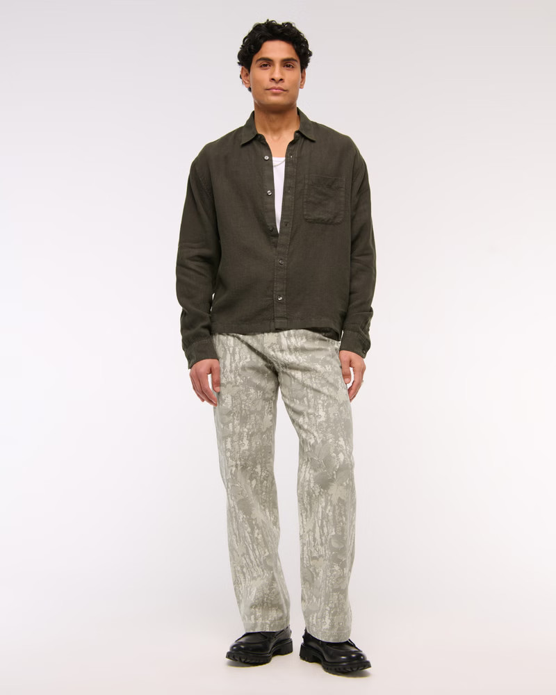 Men's Loose Workwear Pant | Men's Clearance | Abercrombie.com | Abercrombie & Fitch (US)