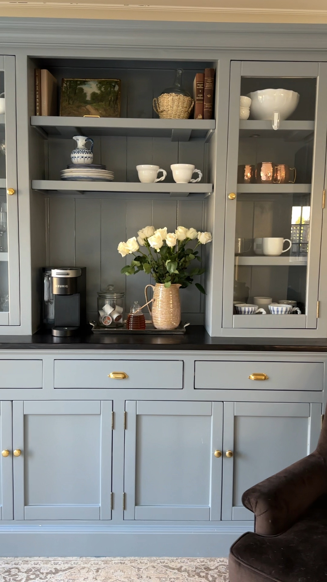 our hutch details! Paint color: BM Hearthstone

#LTKhome #LTKSpringSale