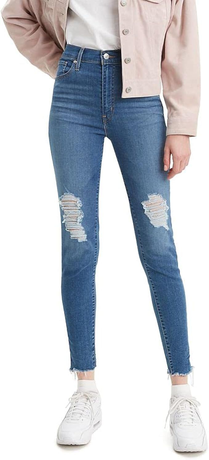 Levi's Women's Mile High Super Skinny Jeans | Amazon (US)