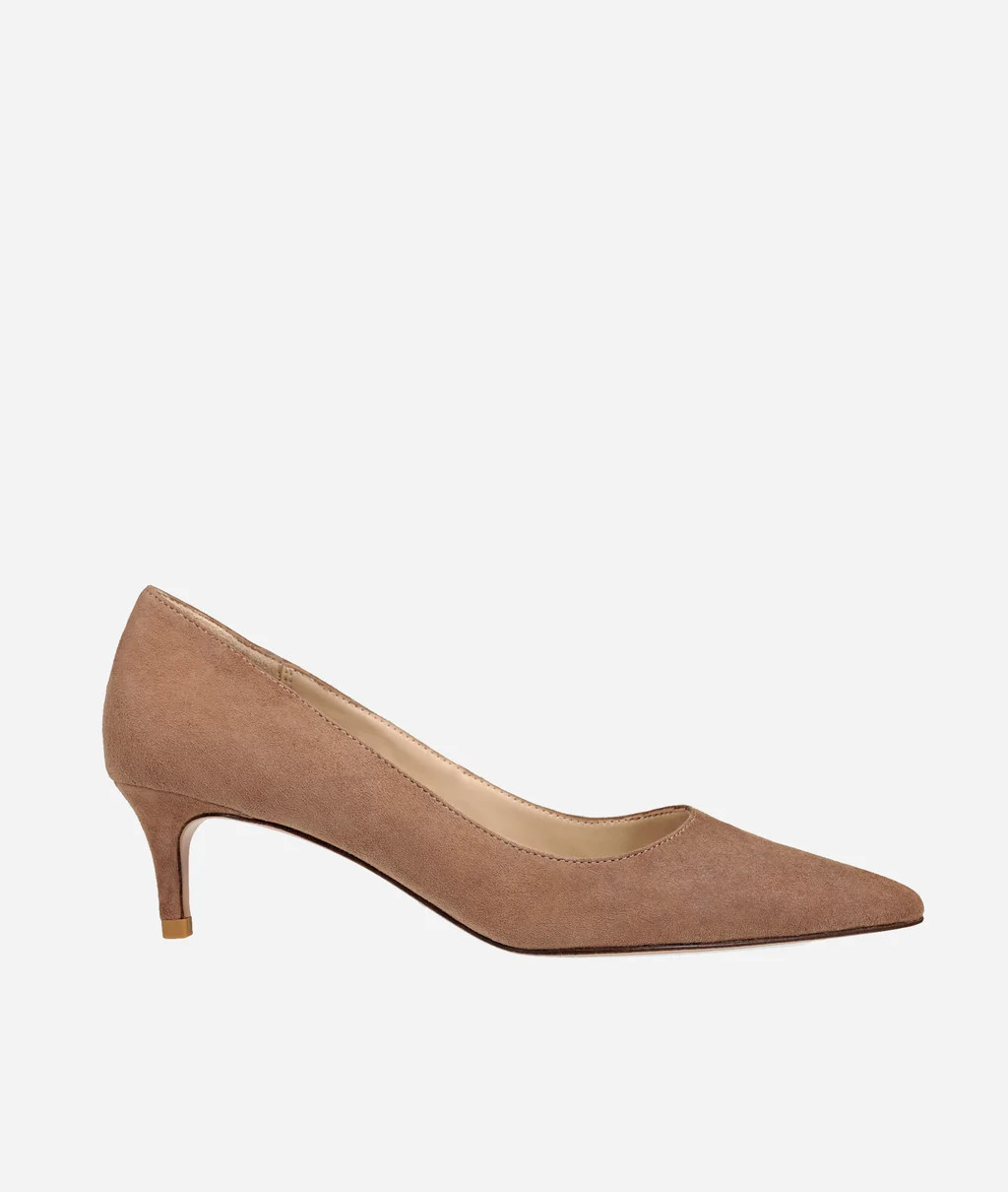 Aeri Low Heel - Taupe | Pelle Moda