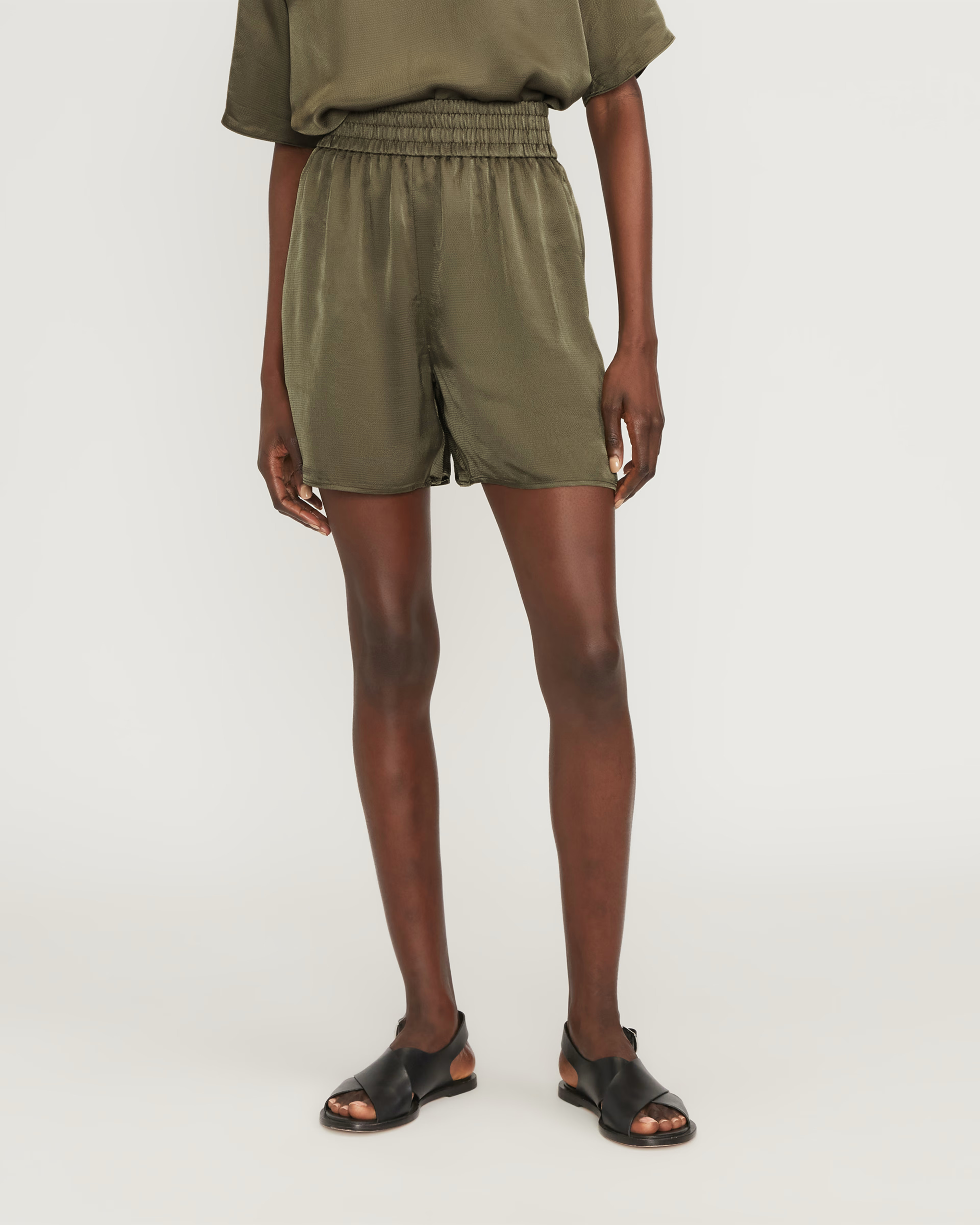 The Satin Pull-On Short | Everlane