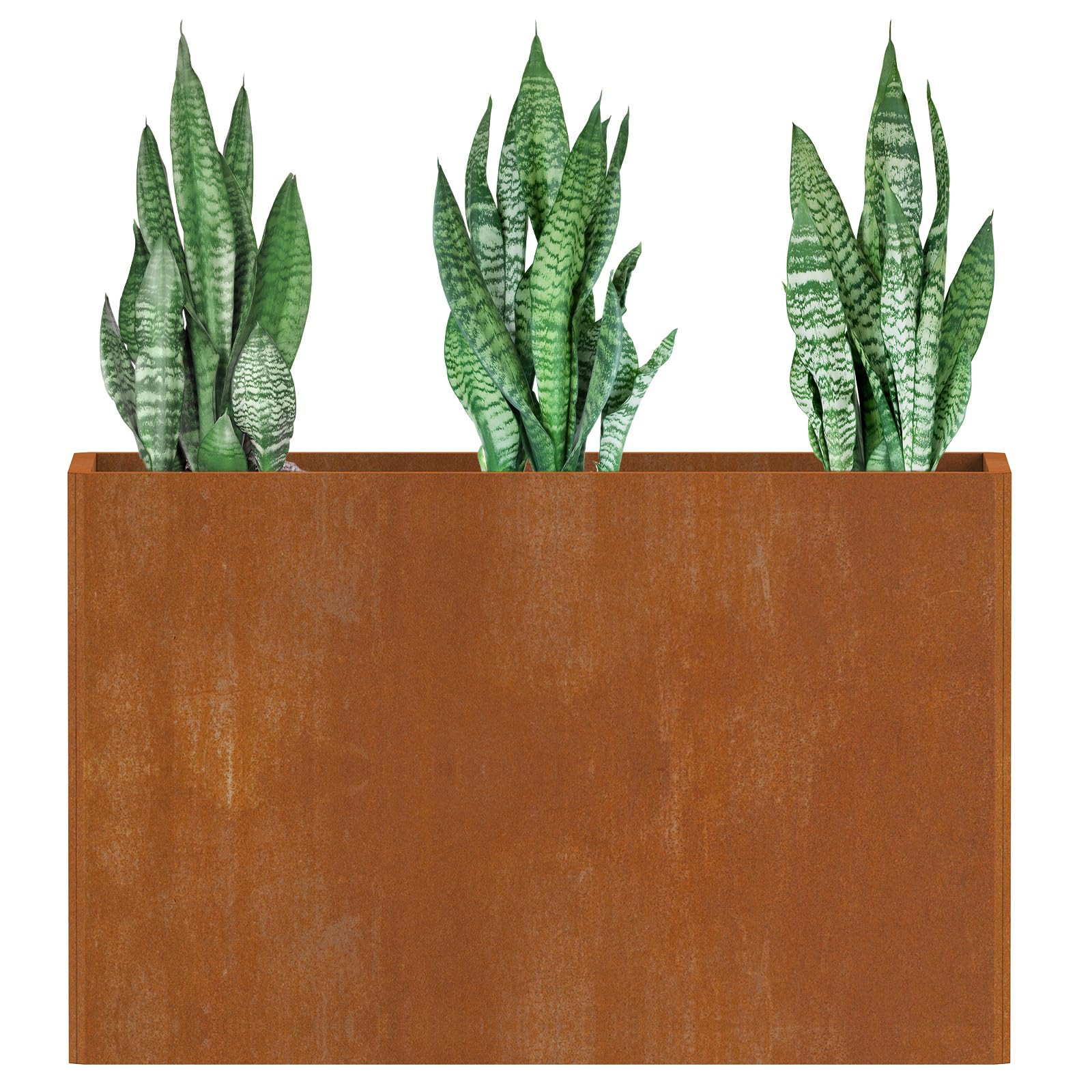 Cor Ten Steel Planters – 32x12x24H Inch Rectangular Planter Box | Weather-Resistant Design for ... | Amazon (US)