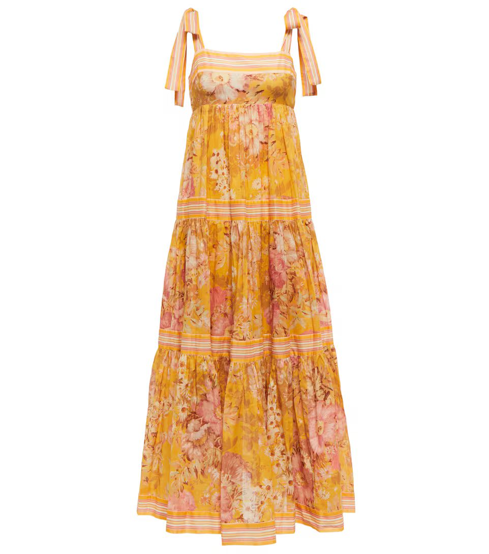 Floral cotton maxi dress | Mytheresa (US/CA)