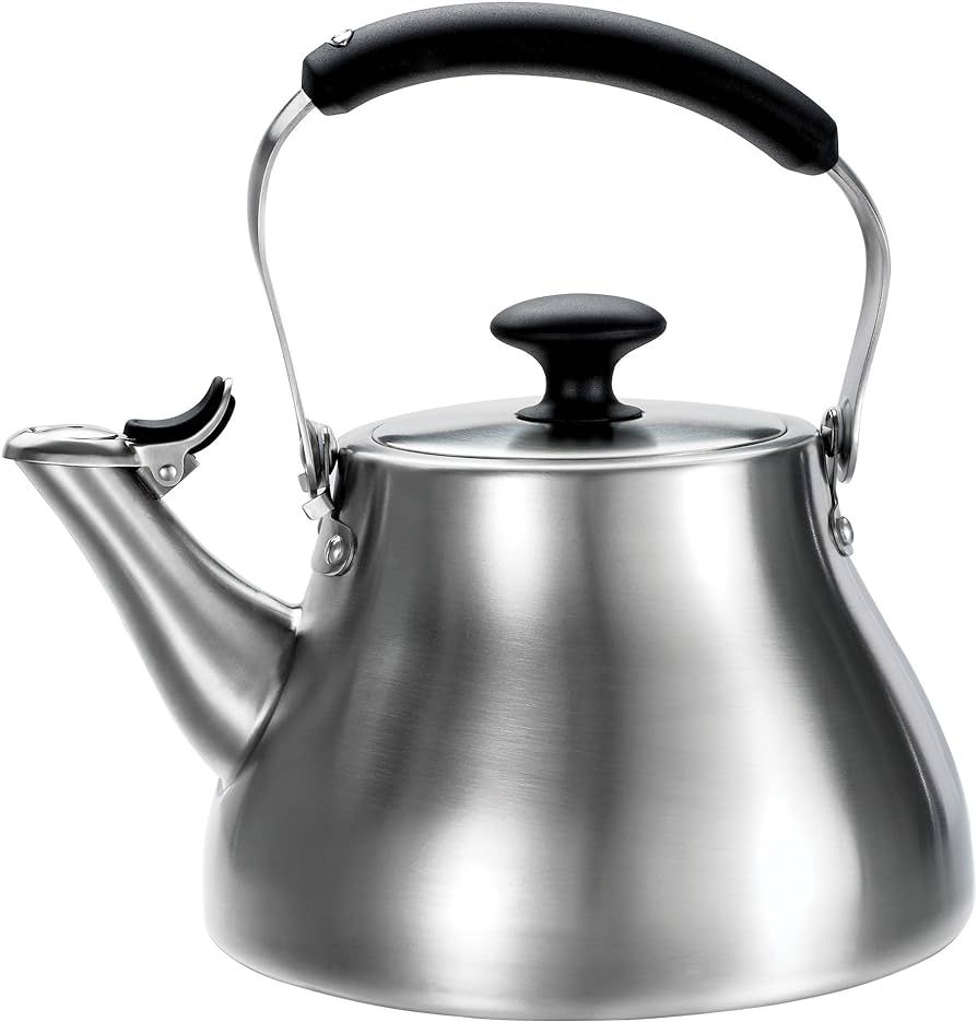 OXO BREW Classic Tea Kettle - Brushed Stainless Steel | Amazon (US)