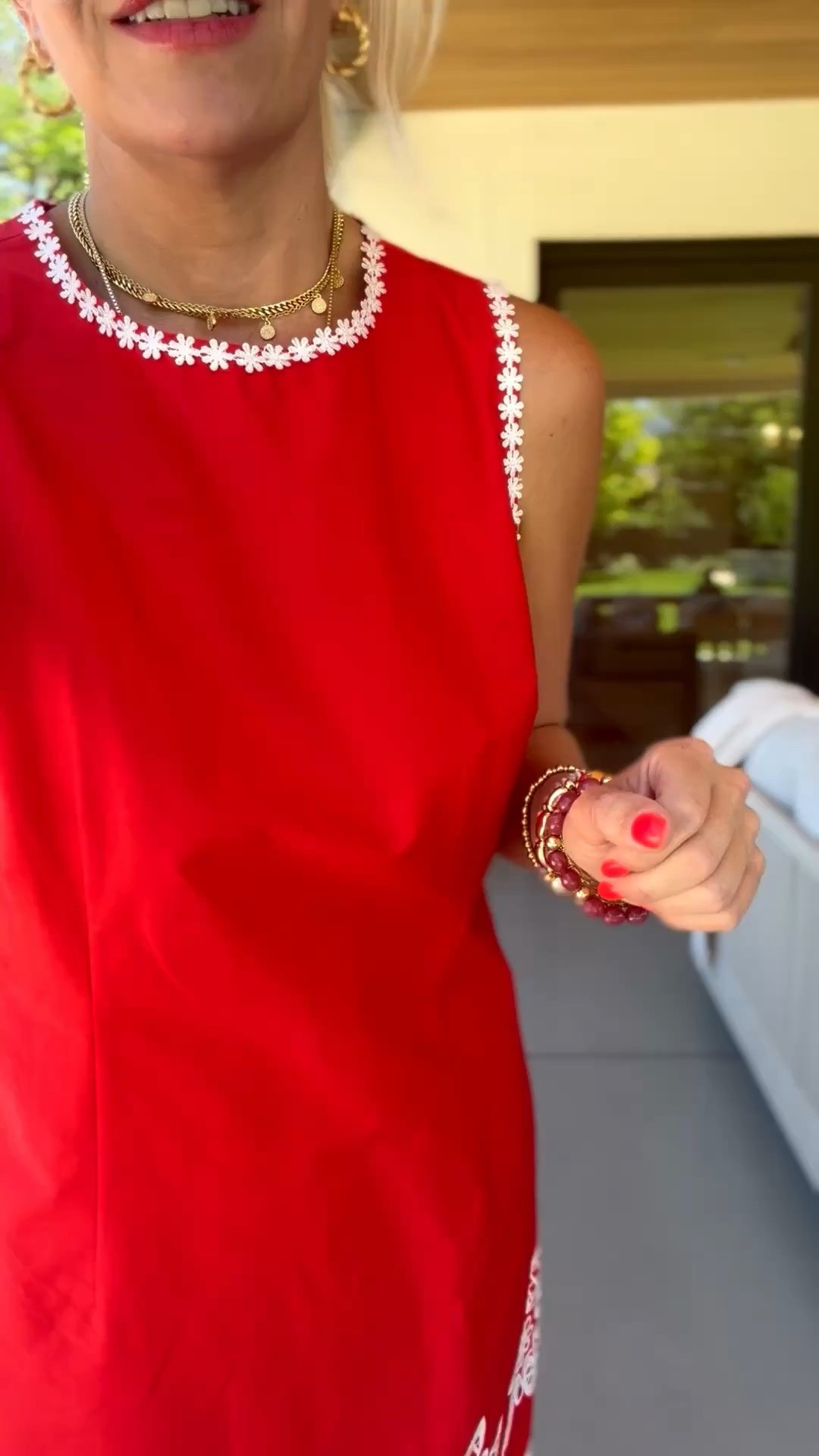Wearing a M! On sale for $29!