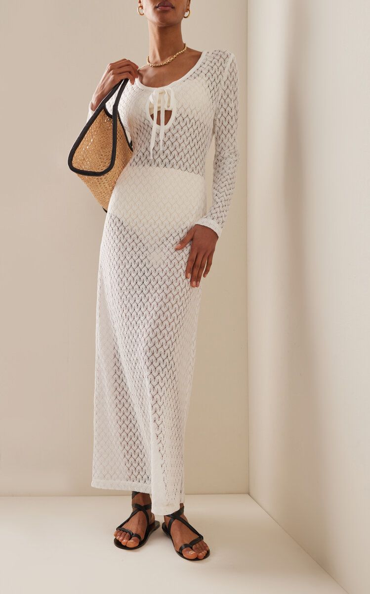 Domingo Crochet Lace Cover-Up Maxi Dress | Moda Operandi (Global)