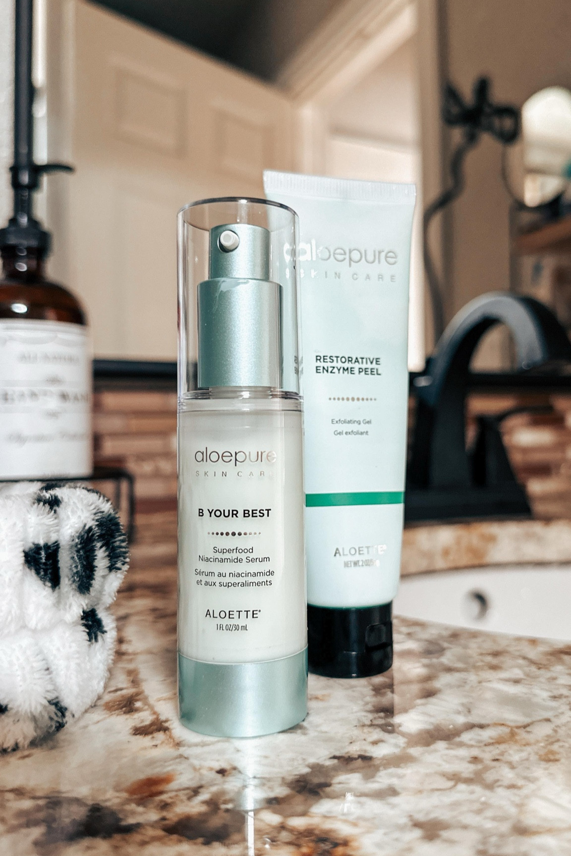 Getting that glow girl⤵️
Now this company has won my skin care over 10 to 1 !
👉🏻the proof is in the product. If you love a good simple clean skin care this is it. I’ve been using their restorative enzyme peel for the last month or so and my pores have shrank to almost nothing and it’s the cleanest and greenest ingredients. It still amazes me at what’s sold on the store shelves these days. 
@aloette sent over their new ‘b your best’ morning or night crème and I am lost for words. This girl is feeling so much better in her own skin no makeup required. That natural glow without the grease. If you wanna give your skin a spa treatment everyday I highly recommend giving them a looksie 
Drop some 🤎 or a note 
 Go follow👉🏻 @aloette and stay on top of the best skincare for you.

Skincare | everyone | clean skin | love the skin your in

#aloetteskincare #cleangirl #cleanskin #cleanskincare #aloetteinfluencer #cleanestproducts #mamaedit #skincareedit #enzymepeel #byourbest #loveyourself #cleanmama #lovingmyself

#LTKOver40 #LTKBeauty #LTKFindsUnder50