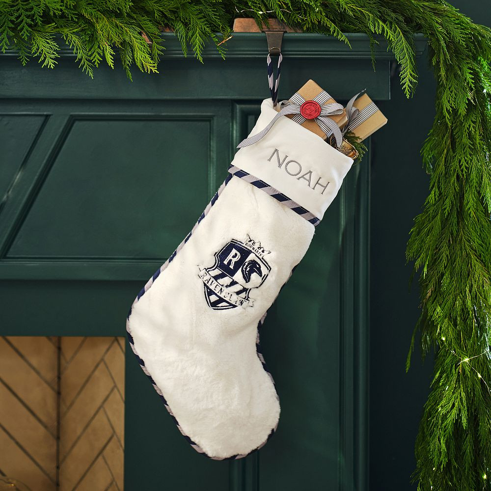 Harry Potter™ Ivory Faux Fur Stocking | Pottery Barn Teen