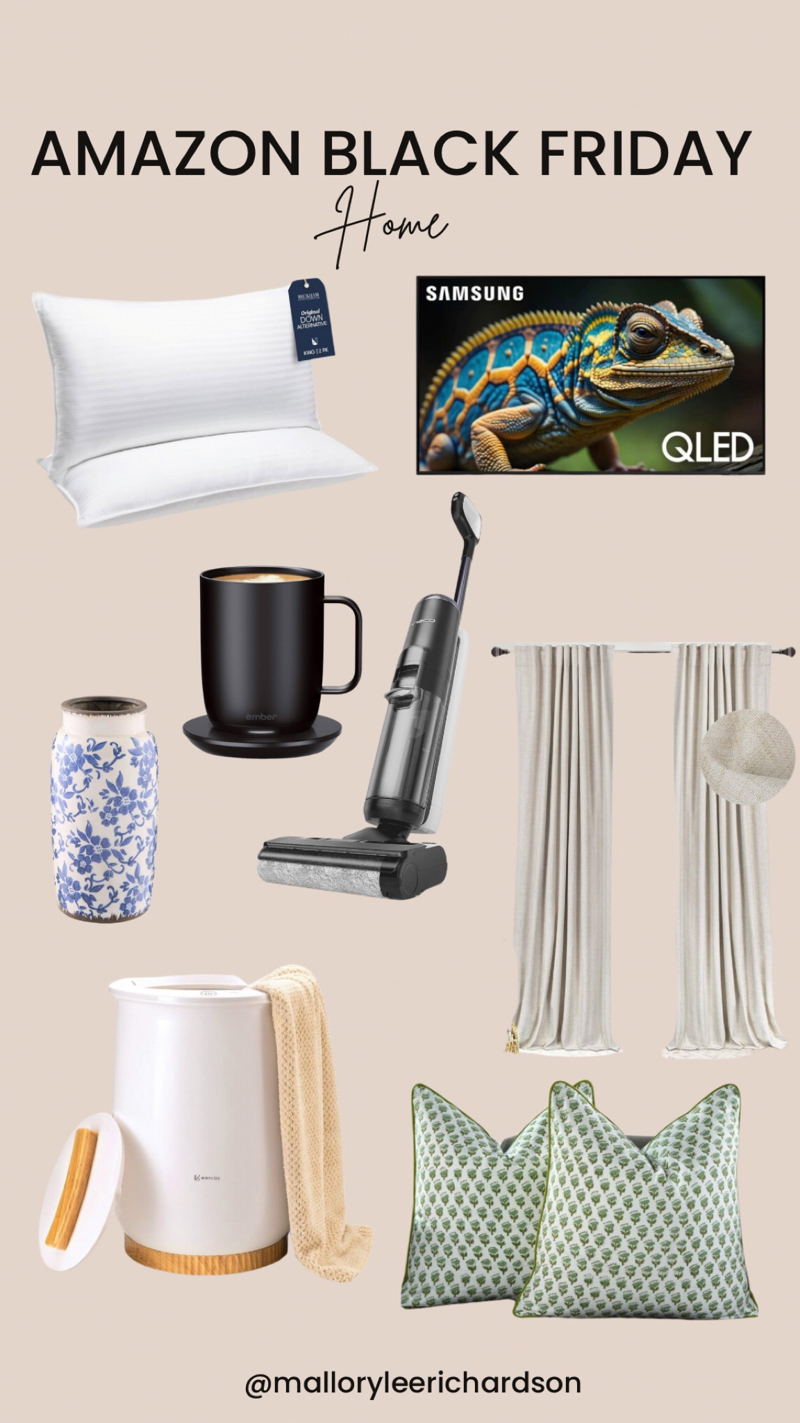 Home finds on sale with Amazon Black Friday Deals! Find more under the Lists on my Amazon Storefront! home, amazon home, sale, black friday deals, tineco wet dry vacuum, tv, pillows, vase, curtains, towel warmer

#LTKCyberWeek #LTKSaleAlert #LTKHome