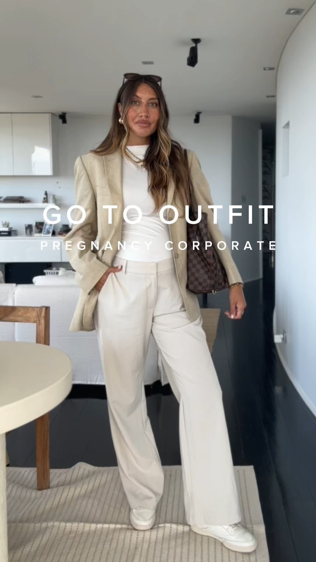 Corporate pregnant fit 23 weeks pregnant edit 🤍

#LTKaustralia #LTKmaternity #LTKworkwear