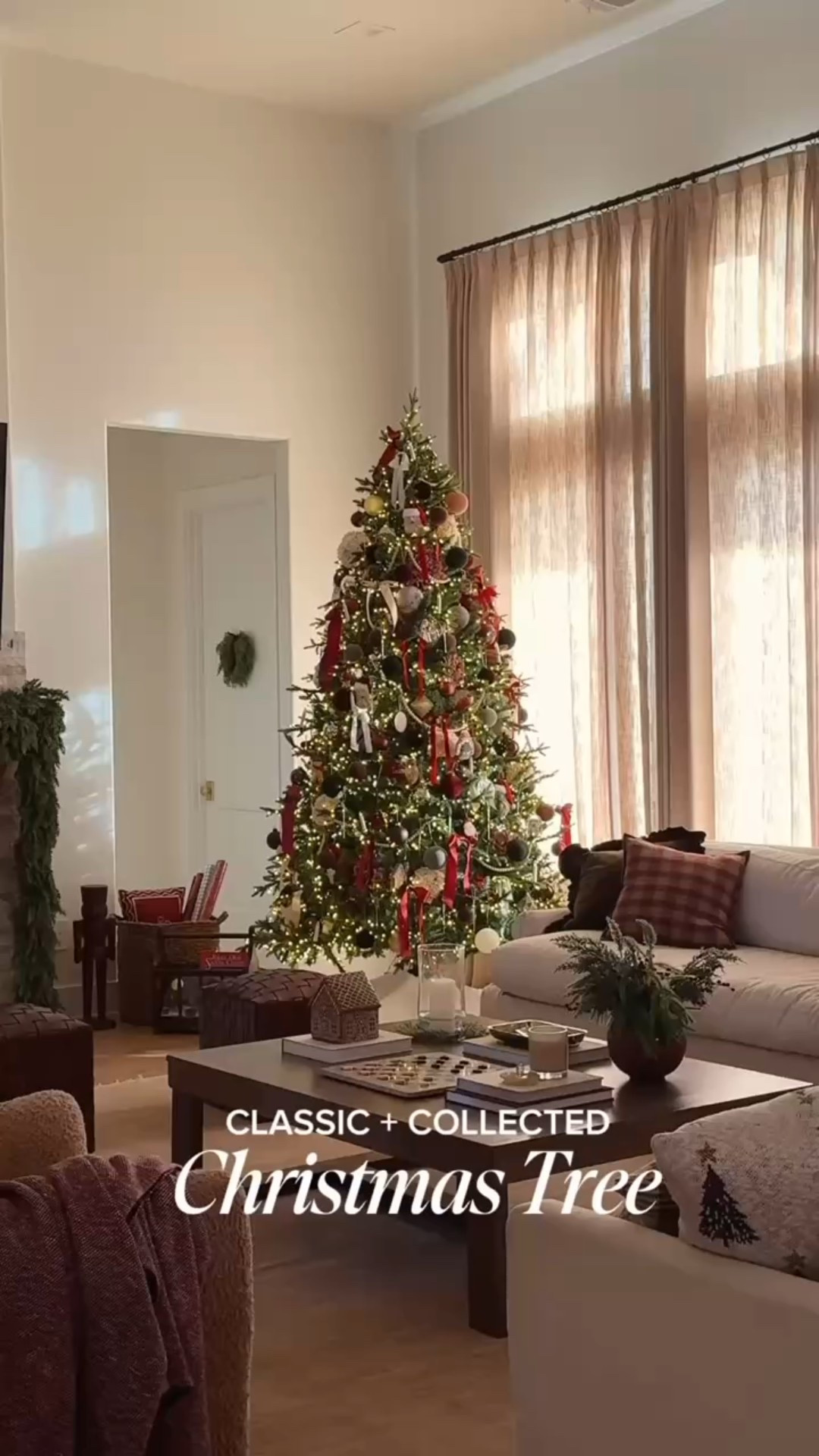 Our 2025 Christmas tree 🎄

I wanted this year’s tree to feel more like Christmas and less curated… & while I love a beautifully styled tree, I think there is a way to mix both nostalgia, Christmas charm and style together… and I think I achieved just that! Last year I did a neutral tree with pops of red around the house, and I LOVED the red. So, incorporating it more into our tree and throughout the house was the goal, along with adding more nostalgic & sentimental ornaments (& it wasn’t easy!! I redid this tree 4 times, you guys lol). What do you guys think? 

#christmastree #nostalgic #classic #christmasdecor 

#LTKSeasonal #LTKStyleTip #LTKHoliday