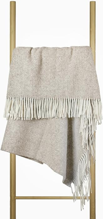 Nostra Zelandia 100% Reine Wolldecke \u2013 Warme, atmungsaktive und leichte Wolldecke f\u00fcr S... | Amazon (DE)