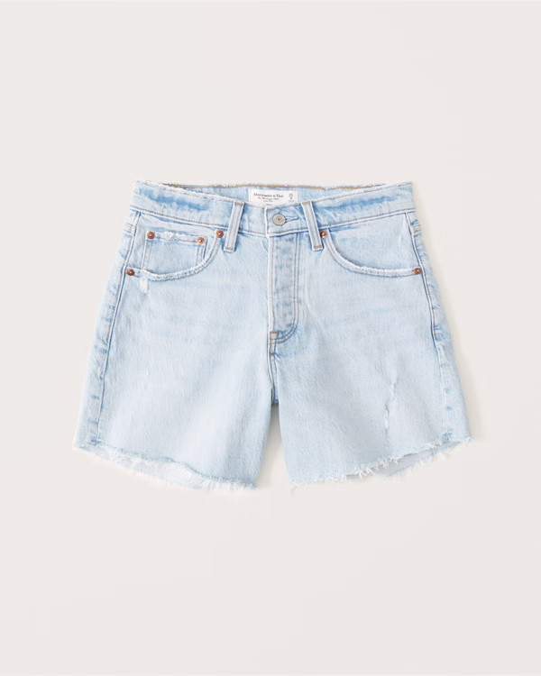 Women's 90s Low Rise Baggy Shorts | Women's Bottoms | Abercrombie.com | Abercrombie & Fitch (US)