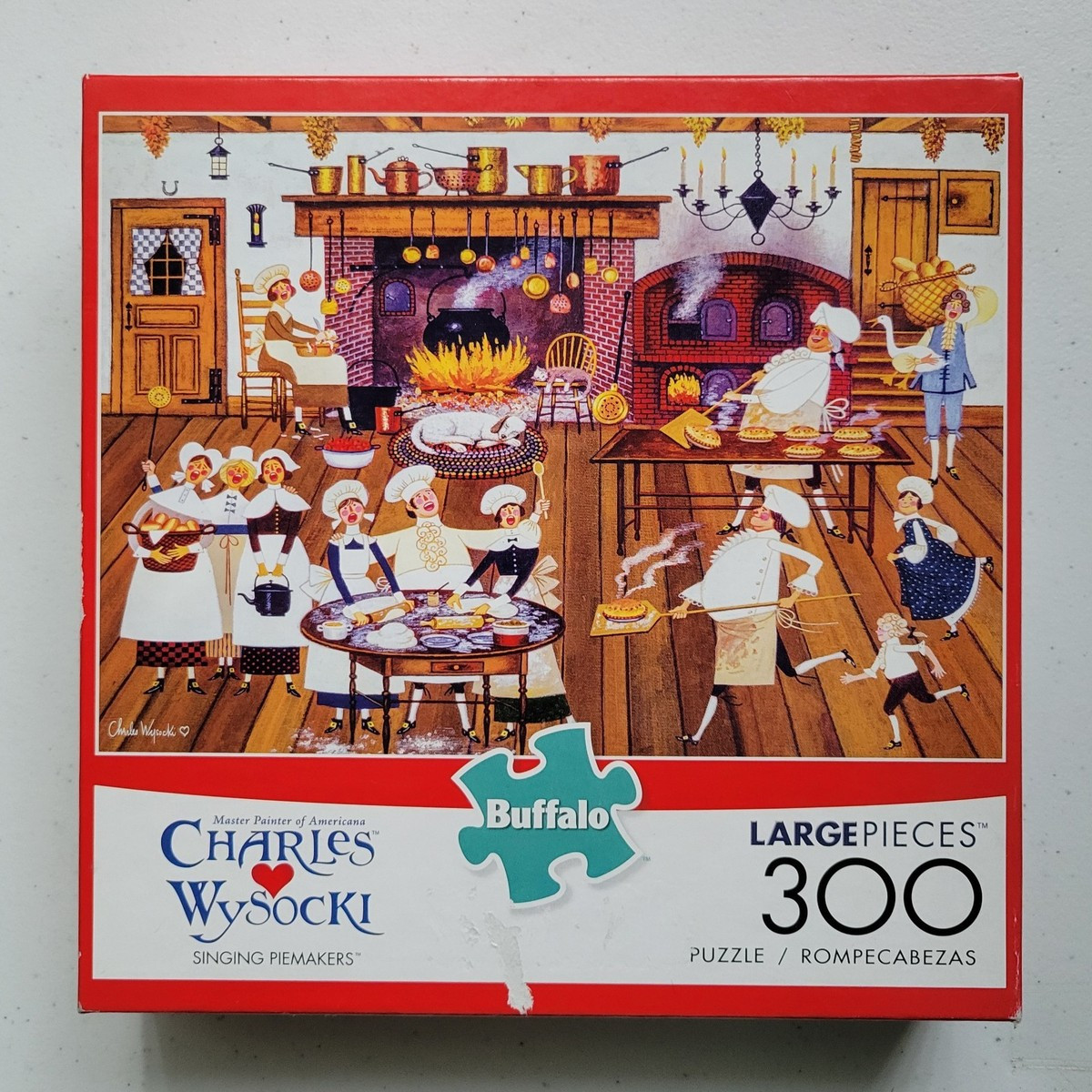 Singing Piemakers Charles Wysocki 300 Piece Complete Puzzle Poster Buffalo | eBay | eBay US