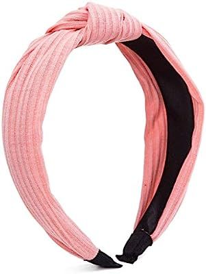 MHDGG 1 Pieces Wide Headbands for Women Knot Turban Headband Hair Band Elastic Hair Hoops Hair Ac... | Amazon (US)