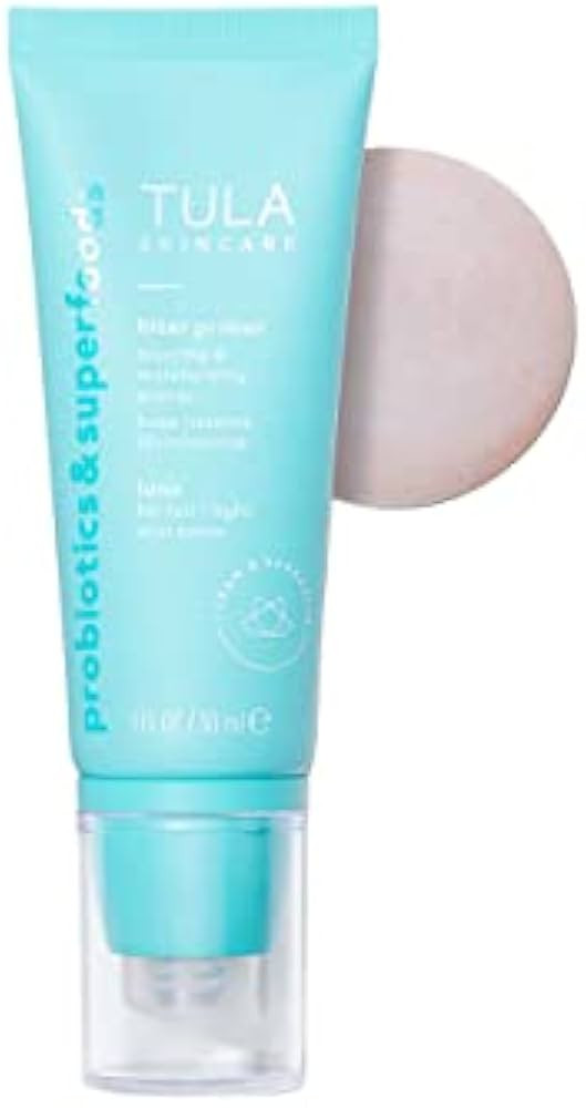 TULA Skin Care Face Filter Blurring and Moisturizing Primer - Luna, Evens the Appearance of Skin ... | Amazon (US)