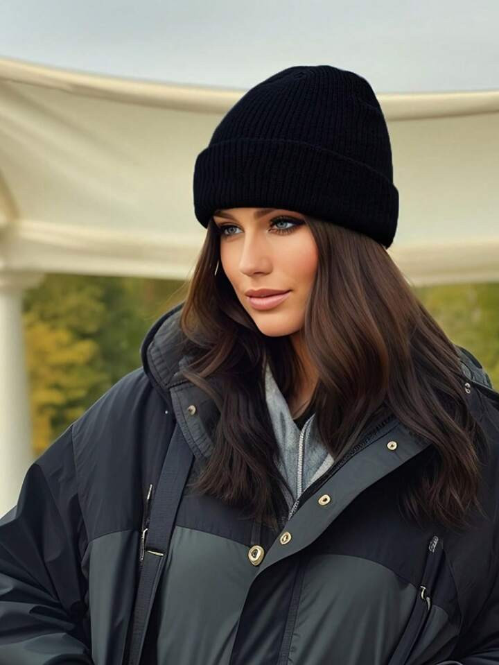 £1.20      
    £2.50
   
  -52%
        Women's Knitted Beanie Hat, Autumn Winter, Korean Styl... | SHEIN