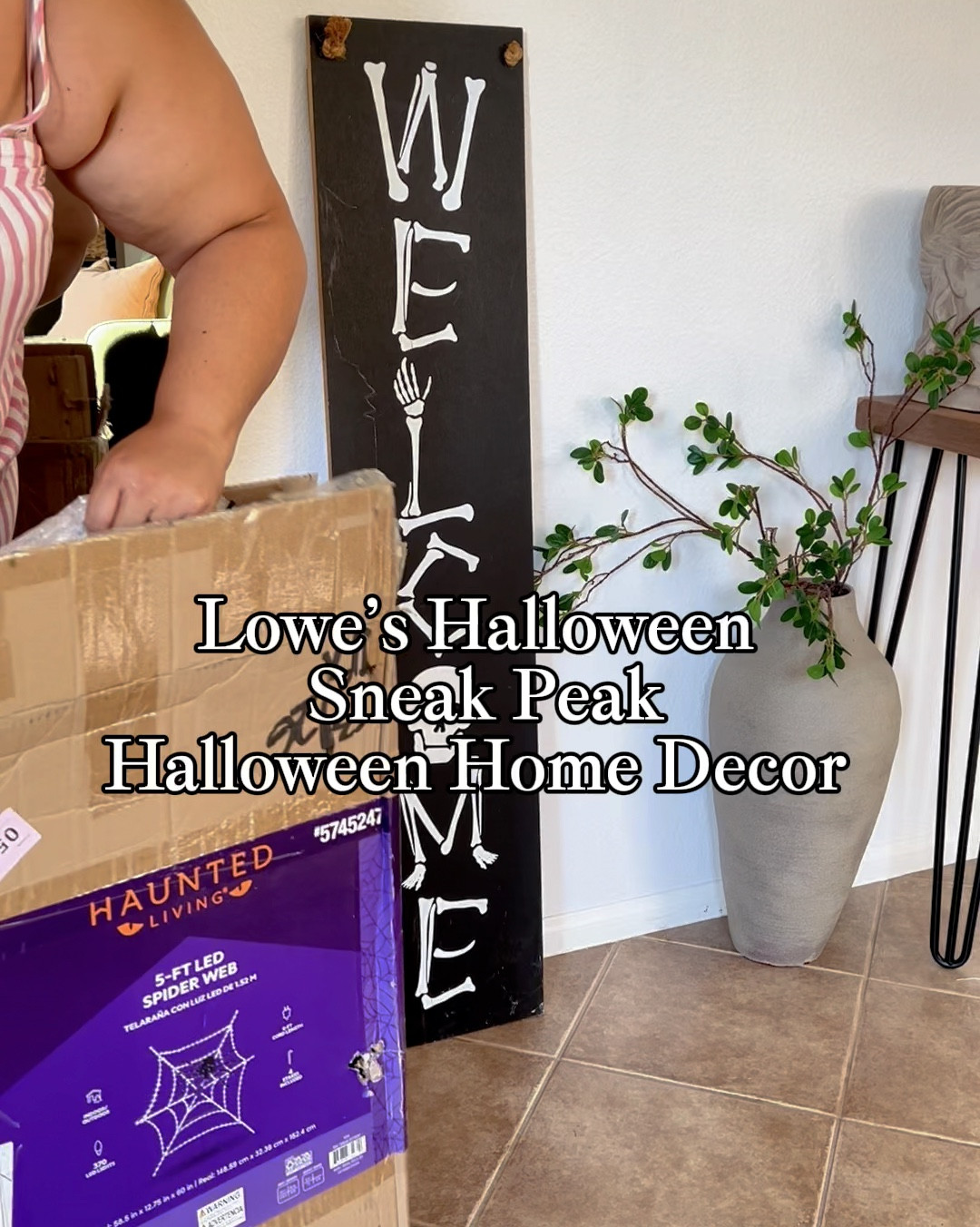 Hola Bebés! Lowe’s Halloween is here 🎃

I know it’s early but it’s never to early to check out Lowe’s. Exclusive Halloween Home Decor before it sells out! They have released limited quantities happening now online only! 

Kraken, haunted mansion collection and haunted living are some of my favorites 👻

 

Here is a sneak peak of the cutest 5Ft LED spider Web I can’t wait to decorate my porch this fall ! 


#LTKSeasonal #LTKHome
