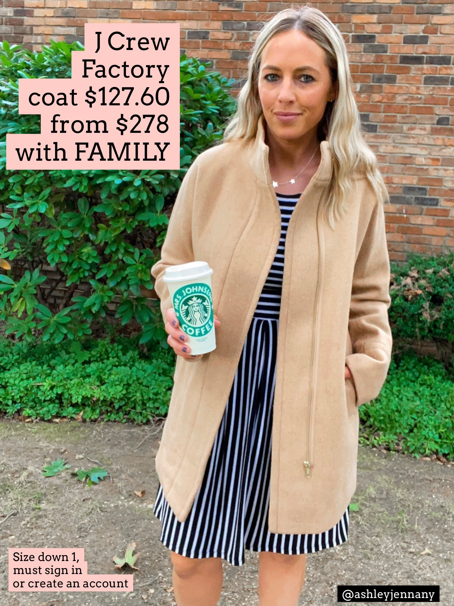 J crew factory city coat. Size down 1 

#LTKSeasonal #LTKsalealert #LTKstyletip