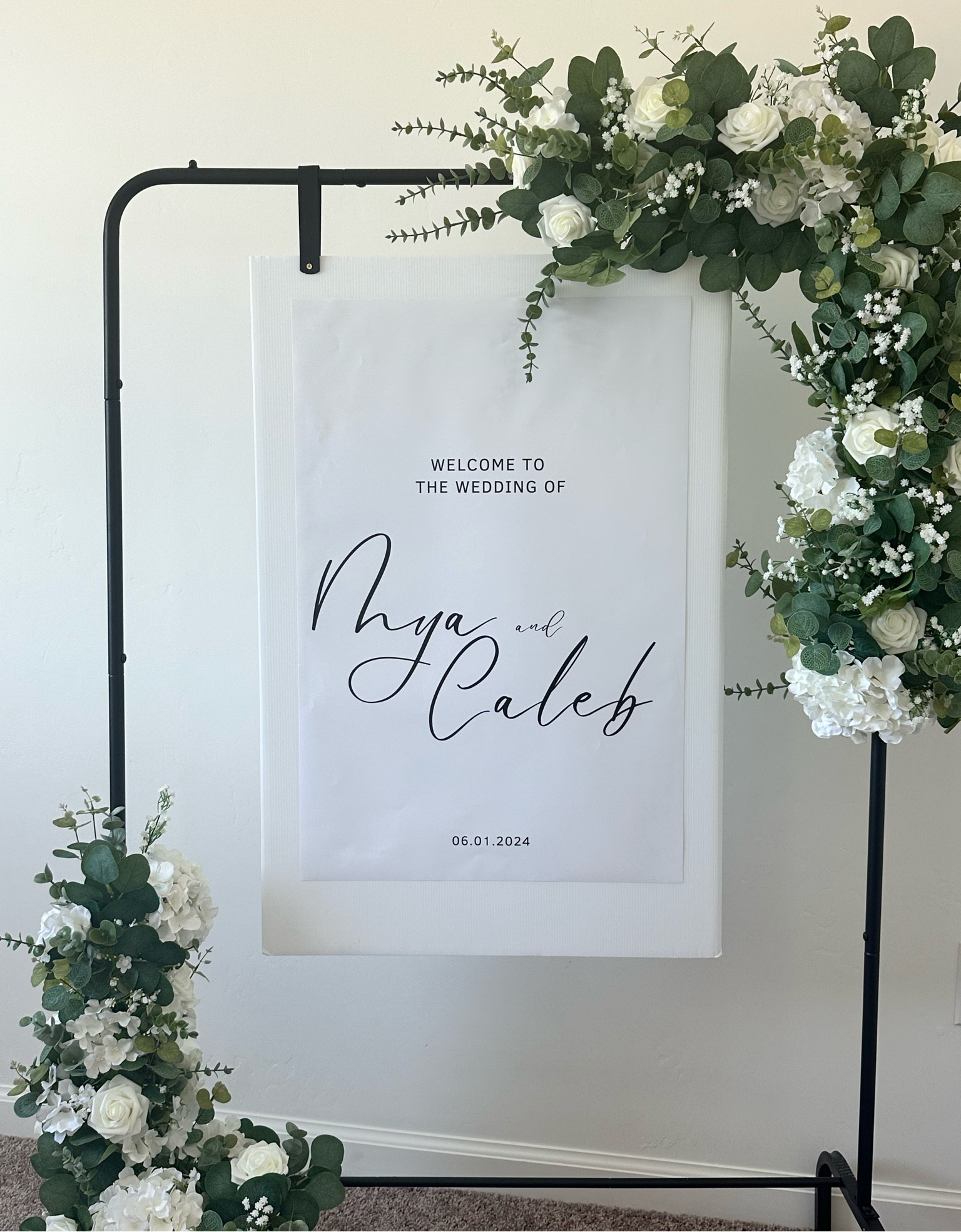 DIY Wedding Sign - this was so fun to create! 

#LTKHome #LTKWedding #LTKSeasonal